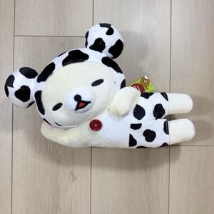 Rilakkuma Korilakkuma Cow Sleeping Plush 18" Round1 Exclusive NWT San-X Kawaii